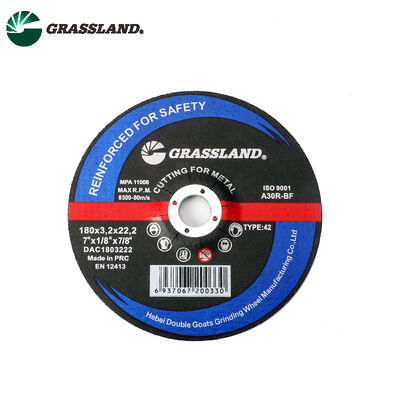 Abrasive Cut Off Wheel 7 Inch 180mm Diameter 3.2mm Dikte Geschikt voor hoekslijper met maximale werkingssnelheid 12200 RPM