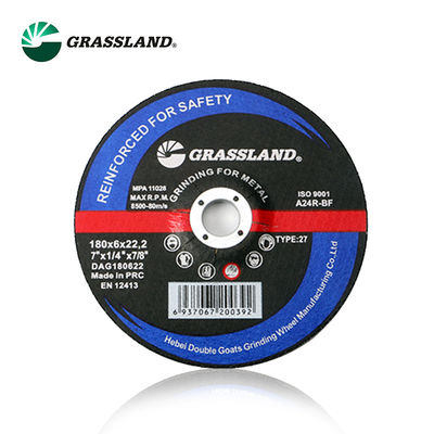 R Rang 180X6X22.23mm T27-Metaal Schurend Malend Wiel