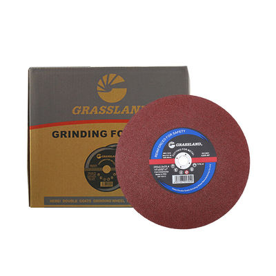 Vlak 355mm Rood de Zaag Scherp Wiel van de Schuurmiddelenkarbonade
