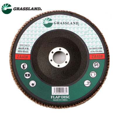 Weide 7 Duim 180mm de Schijfwiel van de Zirconium Schurend Klep
