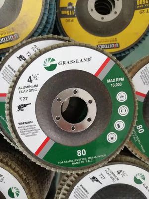 115mm Schijf 4,5 van de Aluminiumoxideklep“ Schurende Malende Schijf