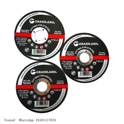 4.5“ 115x1x22.2mm 4 1/2 Hoekmolen Discs For Metal