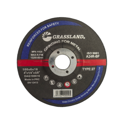 4" 100mm X 6mm X 16 mm Roestvrijstalen Slijpschijven voor Haakse Slijper Gebruik EN 12413