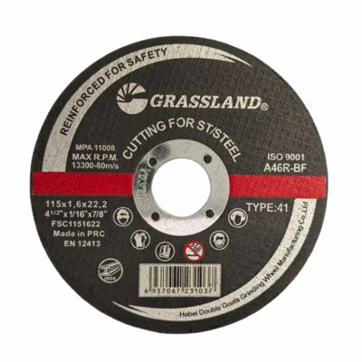 Snel en schoon snijden met 115mm Inox slijpschijven voor toepassingen in roestvrij staal en non-ferro metalen. Vrij van verontreinigingen