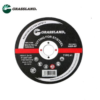 GRASSLAND 4 "INOX-snijplaten 105 mm x 1,2 mm x 16 mm voor verontreinigingsvrij snijden van roestvrij staal