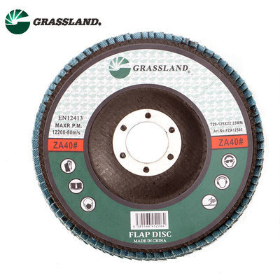 115mm 60 Grit Zirconium Angle Grinder Sanding Klepschijf