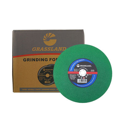 24 Grit Green Abrasive Chop Saw-het Scherpe Wiel van het Aluminiumoxyde