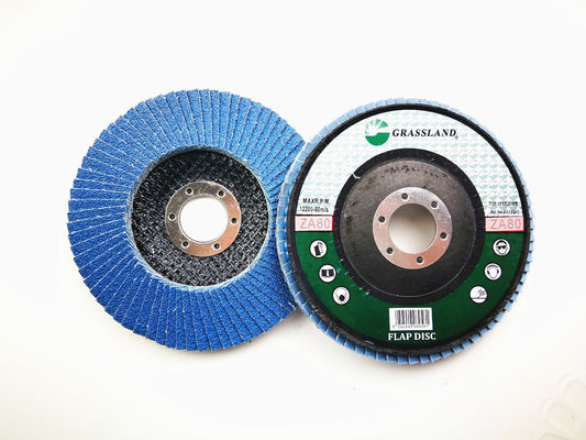125mm 40 Gruis 80 de Schijven van de Molenpolishing zirconia flap van de Gruttenhoek