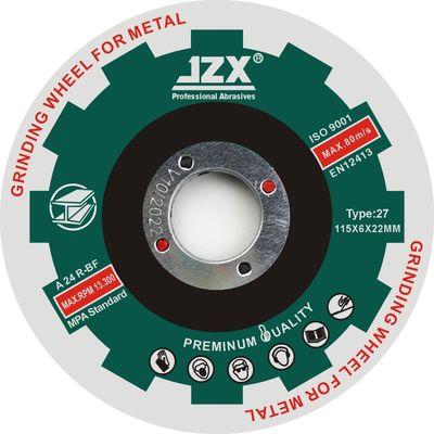 T27-4-1/2 &quot; X1/4X7/8-Korund Schurend Malend Wiel