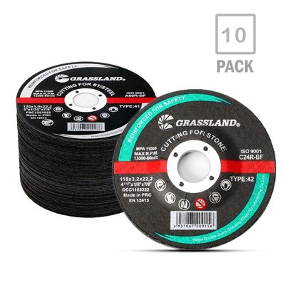4.5 " Steen snijplaten met meervoudig glasvezelnet en hars voor een hoge snijdoeltreffendheid