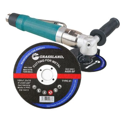 4 inch Metal Grinding Discs voor rechte en chip-vrije snijwerk 100mm x 1mm x 16mm Continu Wheel Blade Tough Aluminium Oxide Abrasive 80 m/s