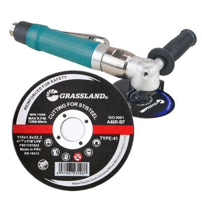 4,5 Duim 115mm Vlakke MPA Roestvrij staal Scherpe Schijven