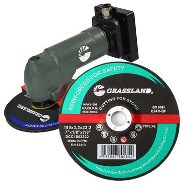 Harsstenen snijschijven 180mm diameter 3,2mm dikte 22,2mm gatdiameter Compatibel met snellopende haakse slijpers