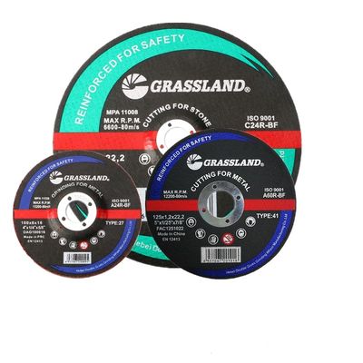 125 mm snijplaten voor snelle, rechte en schone snijwerkzaamheden op roestvrij staal en niet-derzelstaal met harsgebonden materiaal