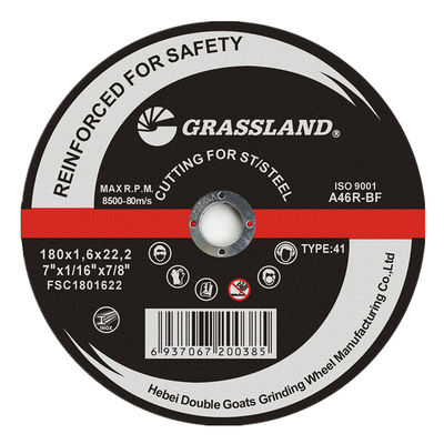 180x1.6mm 46 Grit Abrasive Metal Cutting Discs voor Hoekmolen